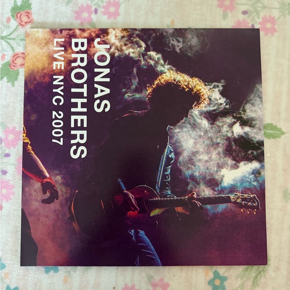 Jonas Brothers Live NYC 2007 Vinyl Record - Black